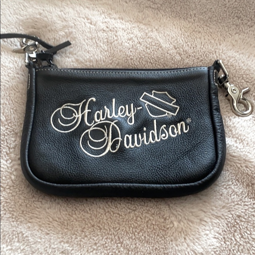 Genuine Harley Davidson clip on purse